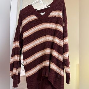 stripped sweater